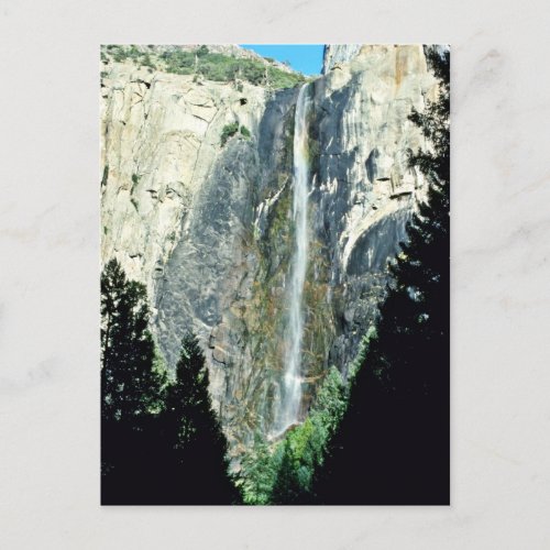 Bridal Veil Falls _ Yosemite National Park Postcard