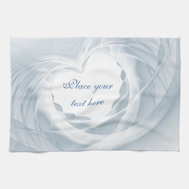 Bridal Veil Kitchen Towel (Horizontal)