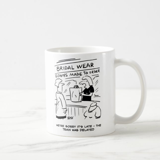 Bridal Wear Shop Assistant's Excuse Coffee Mug (Right)