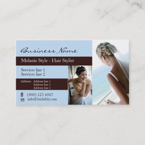 Bridal Wedding Card Business Cards