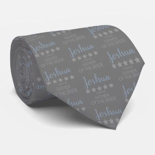 Bridal & Wedding Party 5 Star Father of Bride Neck Tie