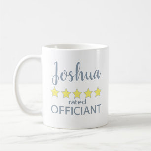 Bridal & Wedding Party 5 Star Officiant Coffee Mug