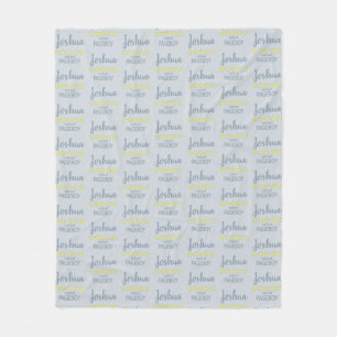 Bridal & Wedding Party 5 Star Pageboy Fleece Blanket