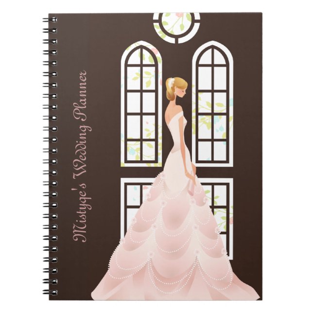 Bridal Wedding Planner Notebook (Front)