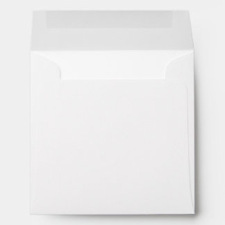 Bridal White Envelope