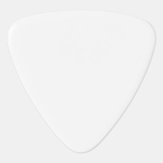 Bridal White Guitar Pick