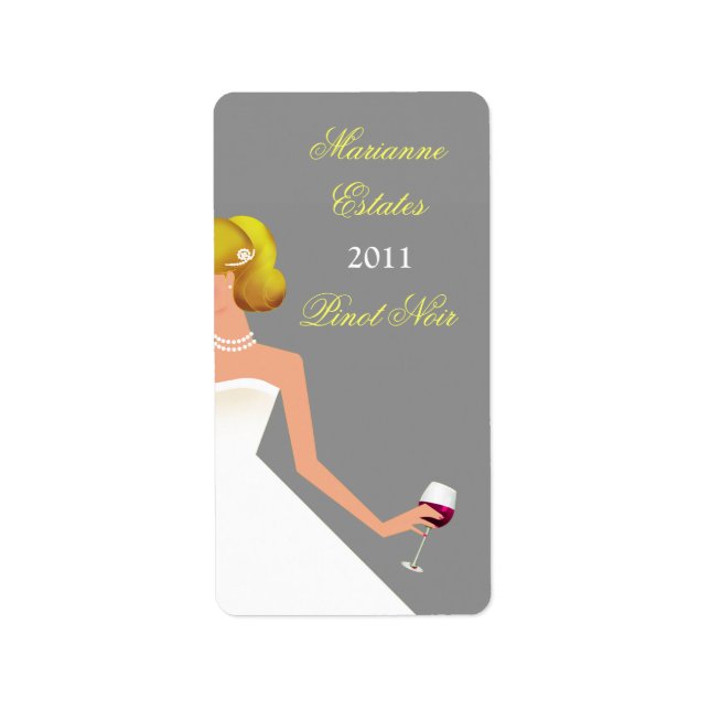 Bridal wine small labels (Front)