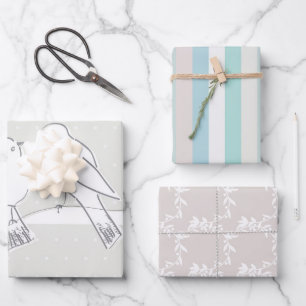 Bridal Wrapping Paper Sheets