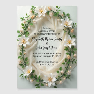 Bridal Wreath Invitation