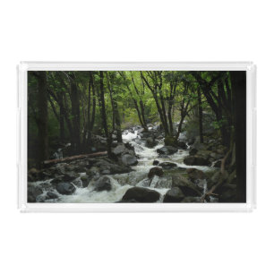 Bridalveil Creek in Yosemite National Park Acrylic Tray