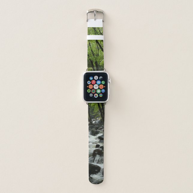 Bridalveil Creek in Yosemite National Park Apple Watch Band (Front)