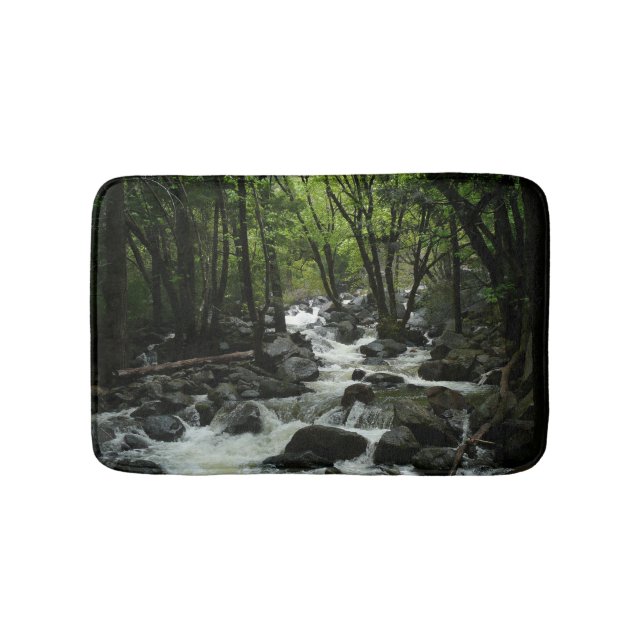 Bridalveil Creek in Yosemite National Park Bath Mat (Front)