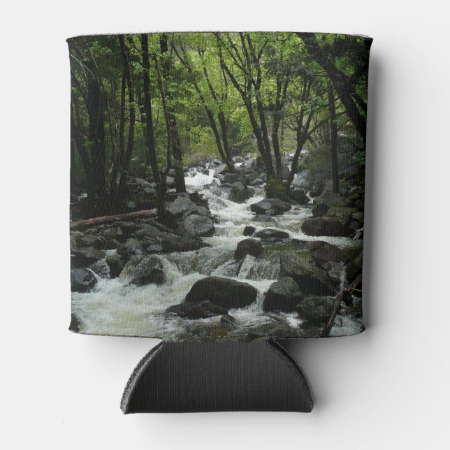 Bridalveil Creek in Yosemite National Park Can Cooler (Front)