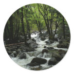 Bridalveil Creek in Yosemite National Park Classic Round Sticker