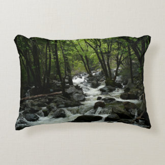 Bridalveil Creek in Yosemite National Park Decorative Pillow