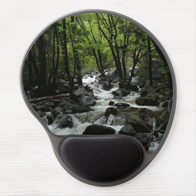 Bridalveil Creek in Yosemite National Park Gel Mouse Pad (Front)