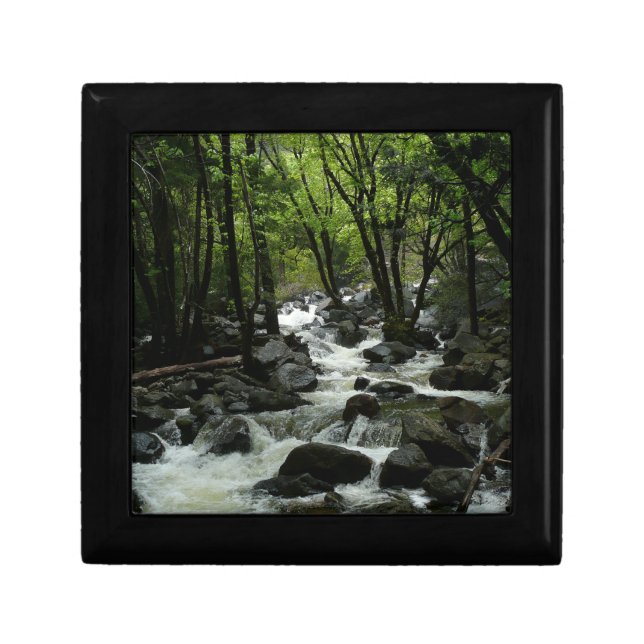 Bridalveil Creek in Yosemite National Park Keepsake Box (Front)