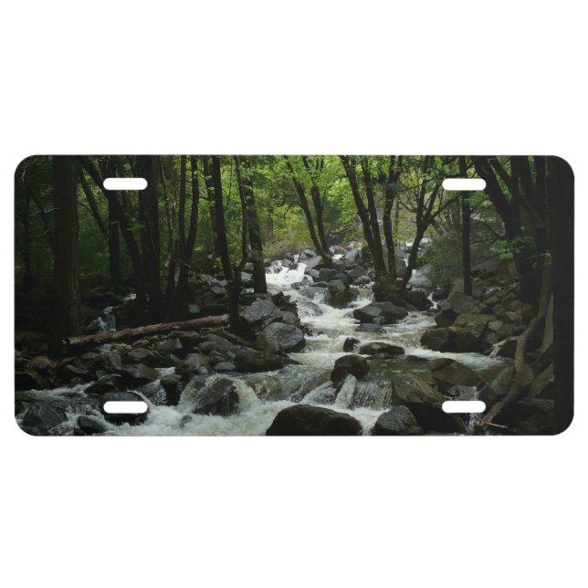 Bridalveil Creek in Yosemite National Park License Plate (Front)