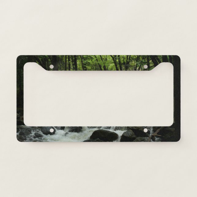 Bridalveil Creek in Yosemite National Park License Plate Frame (Front)