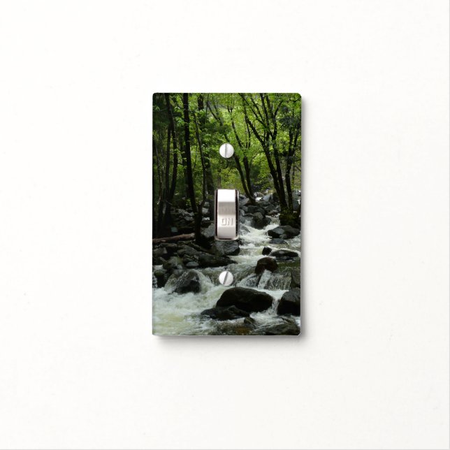 Bridalveil Creek in Yosemite National Park Light Switch Cover (In Situ)