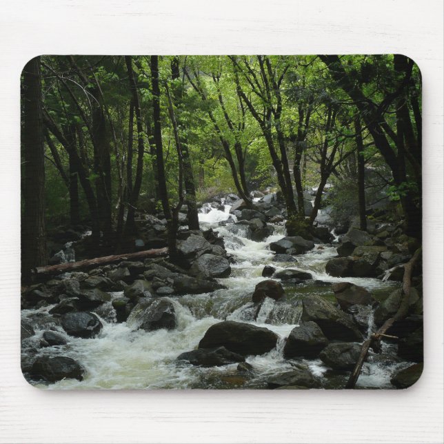Bridalveil Creek in Yosemite National Park Mouse Pad (Front)