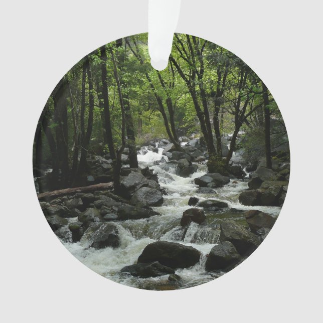 Bridalveil Creek in Yosemite National Park Ornament (Front)