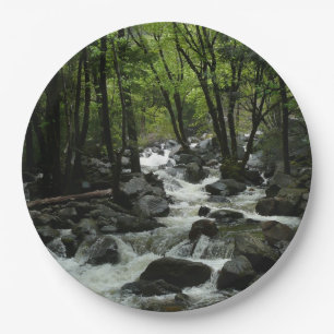 Bridalveil Creek in Yosemite National Park Paper Plates