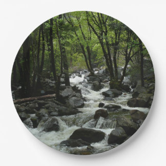 Bridalveil Creek in Yosemite National Park Paper Plates