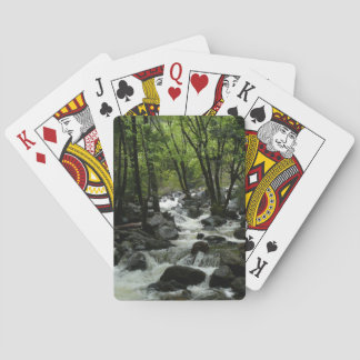 Bridalveil Creek in Yosemite National Park Poker Cards