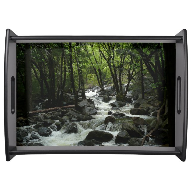 Bridalveil Creek in Yosemite National Park Serving Tray (Front)