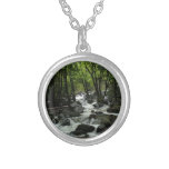 Bridalveil Creek in Yosemite National Park Silver Plated Necklace
