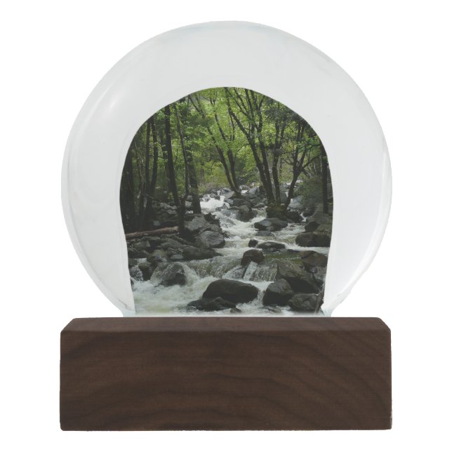 Bridalveil Creek in Yosemite National Park Snow Globe (Front)