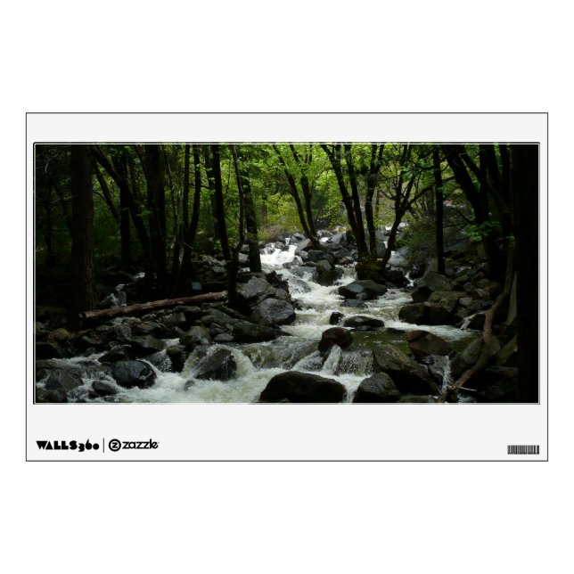 Bridalveil Creek in Yosemite National Park Wall Sticker (Front)
