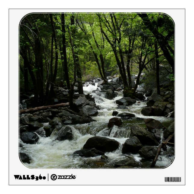 Bridalveil Creek in Yosemite National Park Wall Sticker (Front)