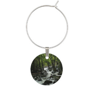 Bridalveil Creek in Yosemite National Park Wine Charm