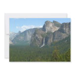 Bridalveil Falls and Half Dome at Yosemite Card