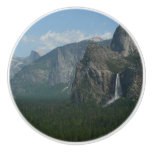 Bridalveil Falls and Half Dome at Yosemite Ceramic Knob