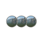 Bridalveil Falls and Half Dome at Yosemite Golf Ball Marker