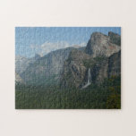 Bridalveil Falls and Half Dome at Yosemite Jigsaw Puzzle