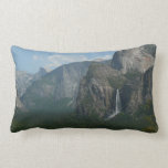 Bridalveil Falls and Half Dome at Yosemite Lumbar Pillow