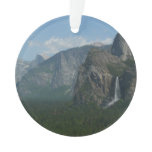 Bridalveil Falls and Half Dome at Yosemite Ornament