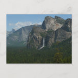 Bridalveil Falls and Half Dome at Yosemite Postcard