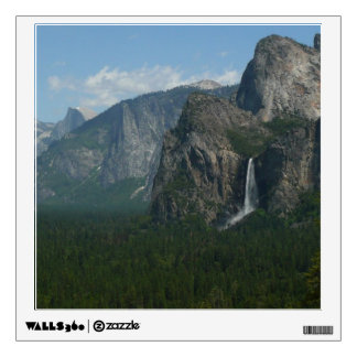 Bridalveil Falls and Half Dome at Yosemite Wall Sticker