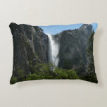Bridalveil Falls at Yosemite National Park Decorative Pillow
