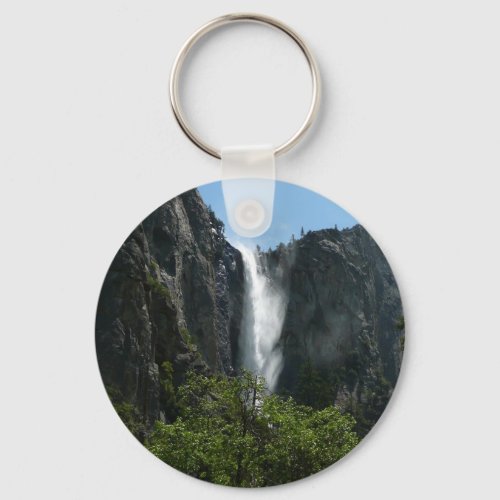 Bridalveil Falls at Yosemite National Park Keychain