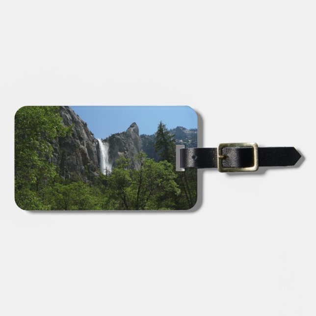 Bridalveil Falls at Yosemite National Park Luggage Tag (Front Horizontal)