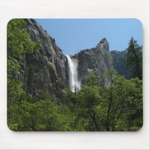 Bridalveil Falls at Yosemite National Park Mouse Pad