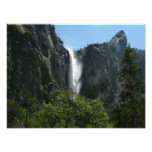 Bridalveil Falls at Yosemite National Park Photo Print