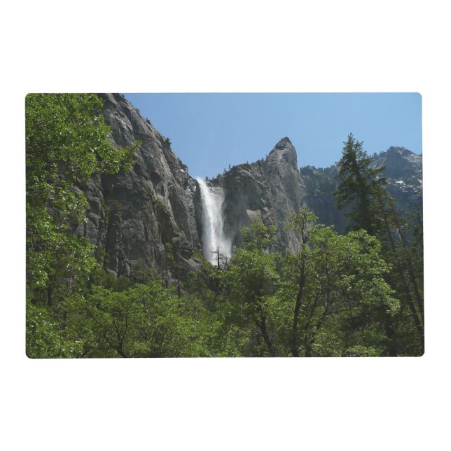 Bridalveil Falls at Yosemite National Park Placemat (Front)