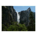 Bridalveil Falls at Yosemite National Park Poster